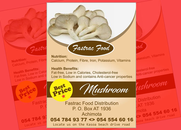 Mushroom Label – Fastrac Group