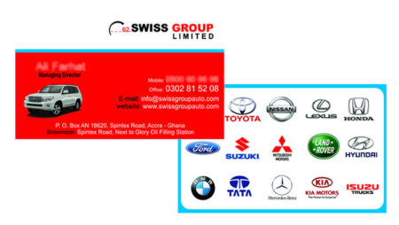 Call Cards – Swiss Group Auto Ltd