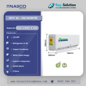 Nasco 1.5HP Split Inverter Air Condition