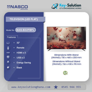Nasco 32 LED Digital Satellite Television