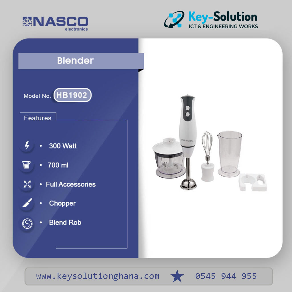 Nasco 300 Watts Professional Blender
